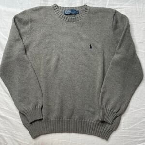 Polo by Ralph Lauren Gray Crewneck Sweater